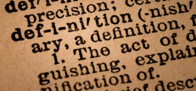 Dictionary page - description - acronyms - explain (bigstock 104820581).jpg